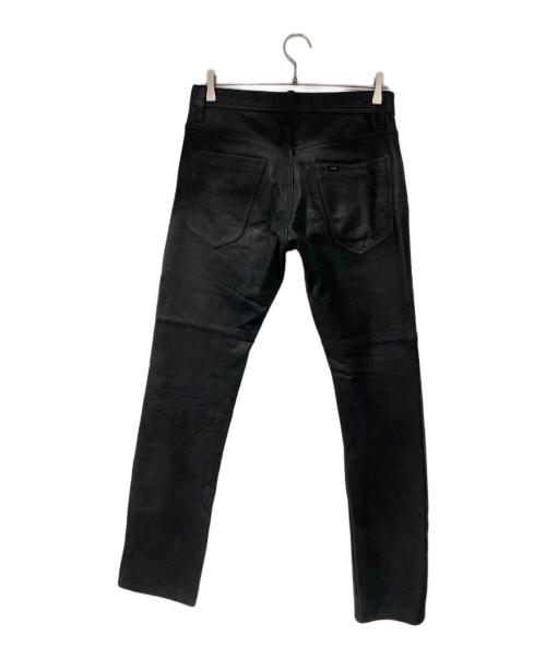 LEE（リー）LEE (リー) ライダースパンツ ブラック サイズ:W32(81㎝)の古着・服飾アイテム