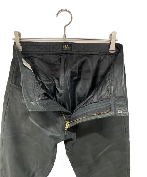 LEE（リー）LEE (リー) ライダースパンツ ブラック サイズ:W32(81㎝)の古着・服飾アイテム