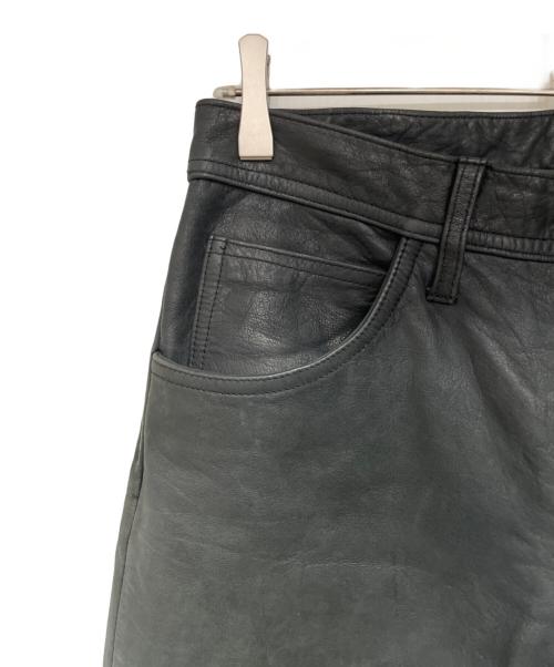 LEE（リー）LEE (リー) ライダースパンツ ブラック サイズ:W32(81㎝)の古着・服飾アイテム