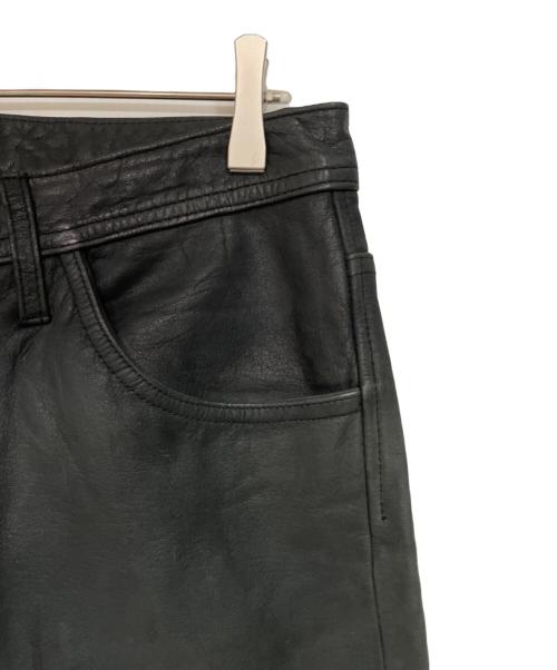 LEE（リー）LEE (リー) ライダースパンツ ブラック サイズ:W32(81㎝)の古着・服飾アイテム