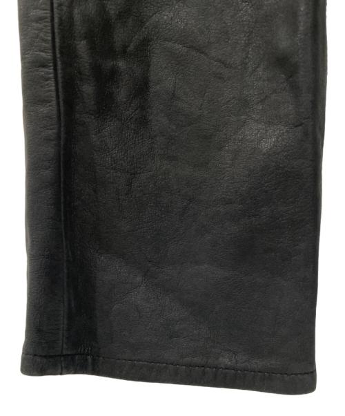 LEE（リー）LEE (リー) ライダースパンツ ブラック サイズ:W32(81㎝)の古着・服飾アイテム