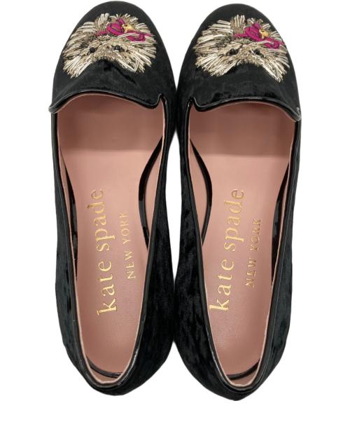 Kate Spade（ケイトスペード）Kate Spade (ケイトスペード) フラットシューズ ブラック サイズ:7.5Bの古着・服飾アイテム