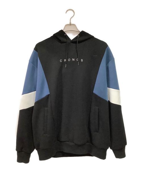 CRONOS（クロノス）CRONOS (クロノス) セットアップ ブラック×ブルー サイズ:Ｌの古着・服飾アイテム