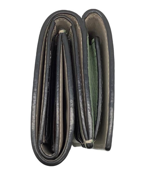 LOEWE（ロエベ）LOEWE (ロエベ) 3つ折り財布 グリーンの古着・服飾アイテム