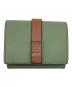 LOEWE（ロエベ）の古着「3つ折り財布」｜グリーン