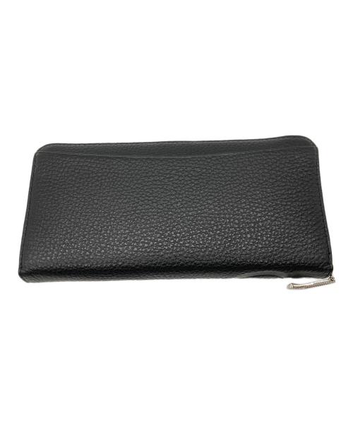 CLATHAS（クレイサス）CLATHAS (クレイサス) ラウンドファスナー財布 ブラックの古着・服飾アイテム