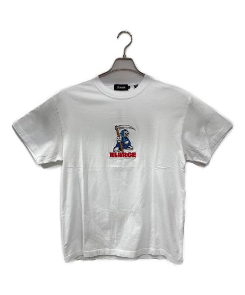 X-LARGE（エクストララージ）X-LARGE (エクストララージ) RIPPER S/S TEE ホワイト サイズ:M 未使用品の古着・服飾アイテム
