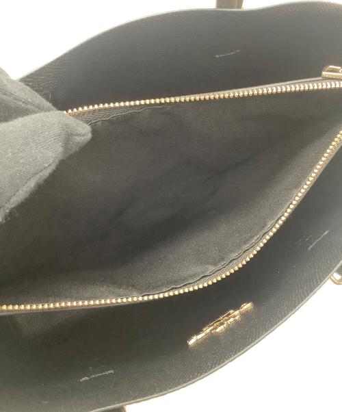 COACH（コーチ）COACH (コーチ) モリー トート バッグ 25・シグネチャー キャンバス ブラウンの古着・服飾アイテム