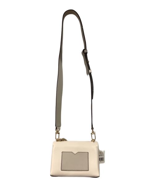 MICHAEL KORS（マイケル・コース）MICHAEL KORS (マイケル・コース) ショルダーバッグ ホワイトの古着・服飾アイテム