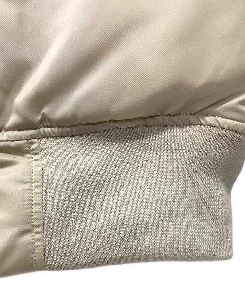 ALPHA（アルファ）ALPHA (アルファ) MA-1ジャケット ホワイト サイズ:Sの古着・服飾アイテム