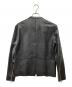 Adam et Rope (アダム エ ロペ) ラムレザージャケット ブラック サイズ:S：10000円