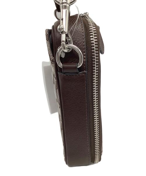 COACH（コーチ）COACH (コーチ) スタントン クロスボディ・シグネチャー ジャカード ブラウン 未使用品の古着・服飾アイテム