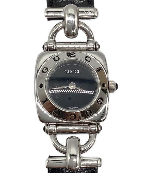 GUCCI（グッチ）GUCCI (グッチ) リストウォッチ ブラックの古着・服飾アイテム