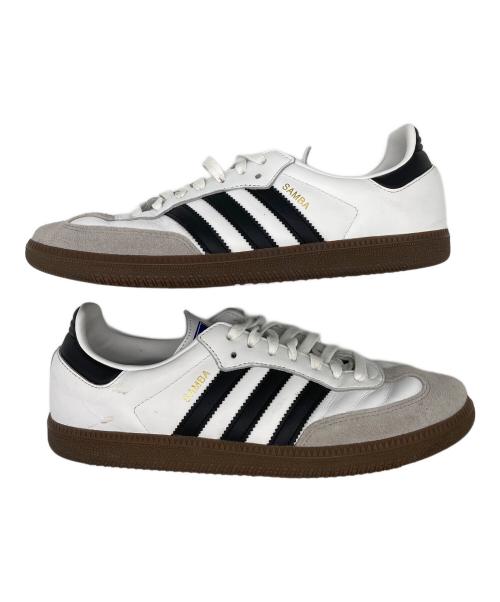 adidas（アディダス）adidas (アディダス) スニーカー SAMBA ホワイト サイズ:28の古着・服飾アイテム