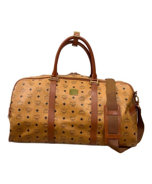 MCM（エムシーエム）MCM (エムシーエム) ボストンバッグ ブラウンの古着・服飾アイテム