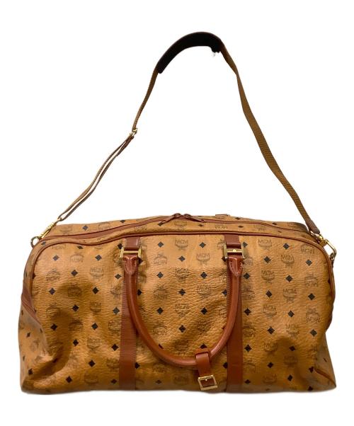 MCM（エムシーエム）MCM (エムシーエム) ボストンバッグ ブラウンの古着・服飾アイテム