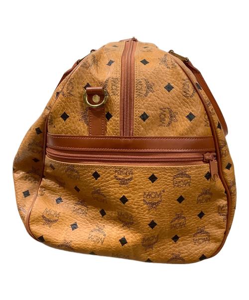 MCM（エムシーエム）MCM (エムシーエム) ボストンバッグ ブラウンの古着・服飾アイテム