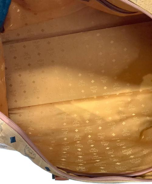 MCM（エムシーエム）MCM (エムシーエム) ボストンバッグ ブラウンの古着・服飾アイテム