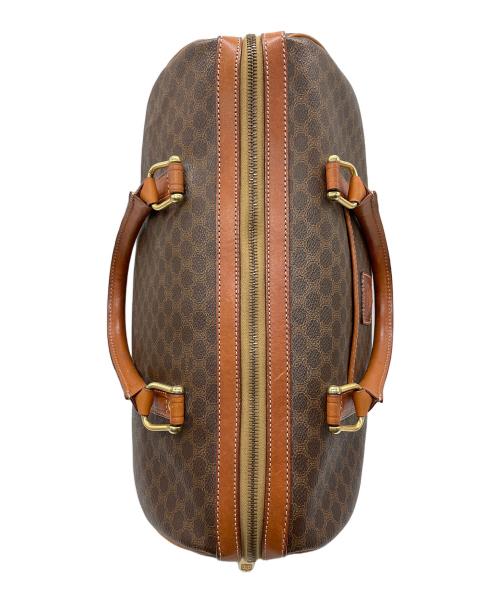 CELINE（セリーヌ）CELINE (セリーヌ) マカダム ボストンバッグ ブラウンの古着・服飾アイテム