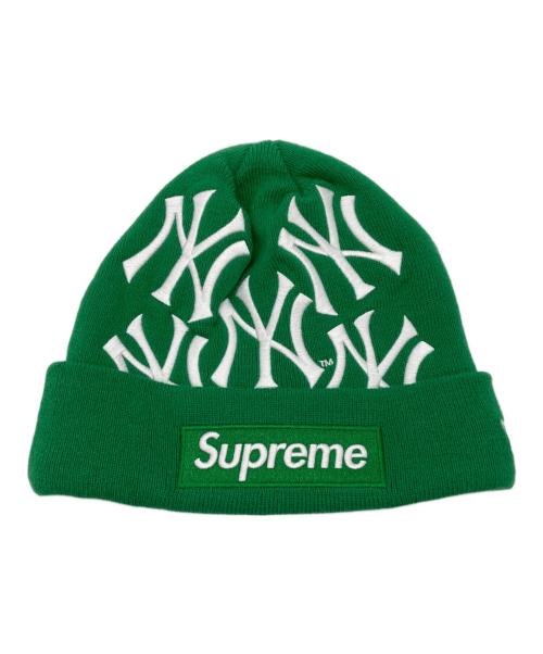 SUPREME（シュプリーム）SUPREME (シュプリーム) New Era (ニューエラ) ニットキャップ グリーンの古着・服飾アイテム