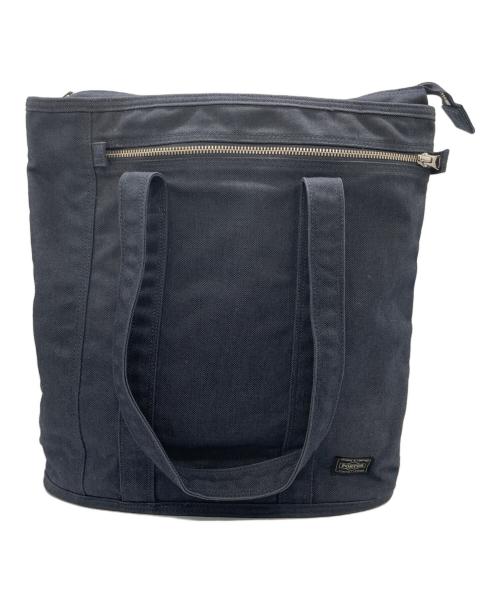 PORTER（ポーター）PORTER (ポーター) スモーキー トートバッグ ネイビーの古着・服飾アイテム