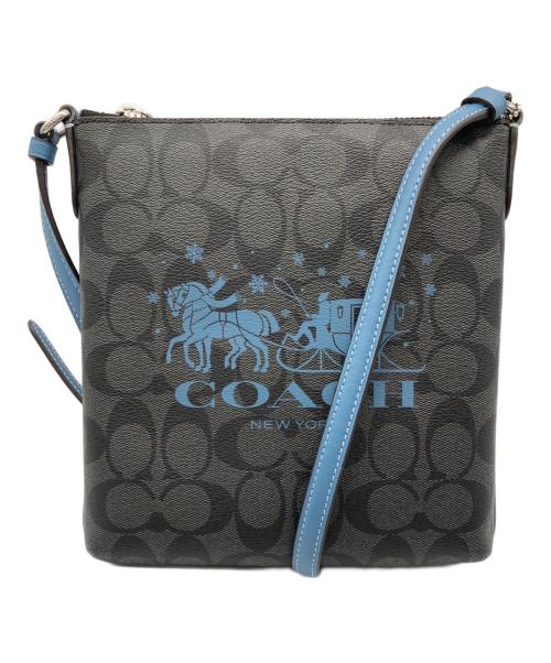 COACH（コーチ）COACH (コーチ) シグネチャー ホース アンド スレイ ブラックの古着・服飾アイテム