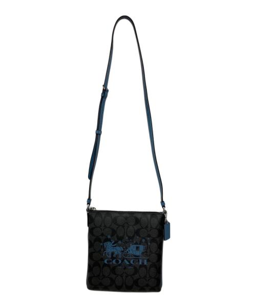 COACH（コーチ）COACH (コーチ) シグネチャー ホース アンド スレイ ブラックの古着・服飾アイテム