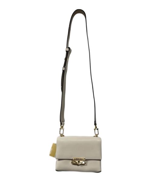 MICHAEL KORS（マイケル・コース）MICHAEL KORS (マイケル・コース) ワンショルダーバッグ ホワイトの古着・服飾アイテム