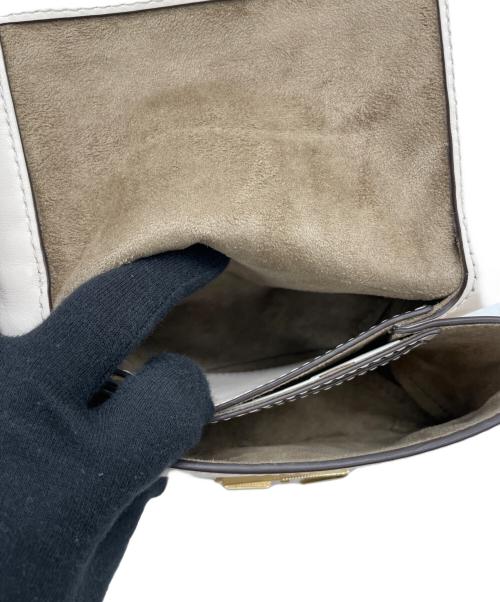 MICHAEL KORS（マイケル・コース）MICHAEL KORS (マイケル・コース) ワンショルダーバッグ ホワイトの古着・服飾アイテム