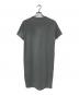 中古・古着 BRUNELLO CUCINELLI (ブルネロクチネリ) 半袖ワンピース グレー サイズ:XS：10000円