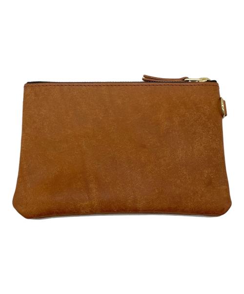 RYU（リュウ）RYU (リュウ) レザーポーチ ブラウンの古着・服飾アイテム