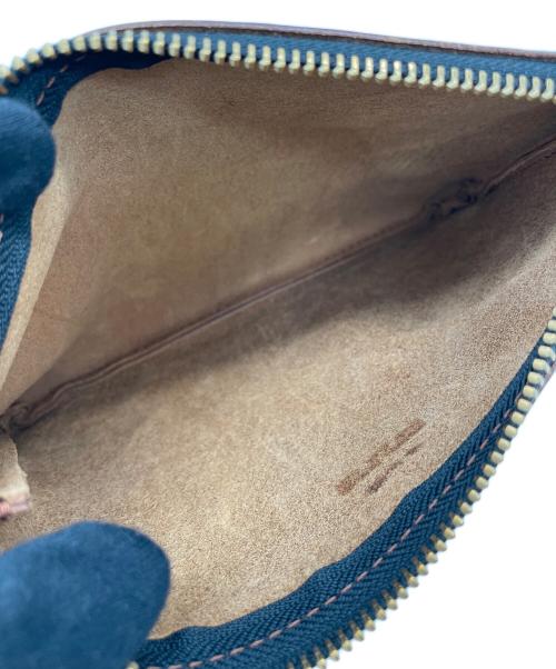 RYU（リュウ）RYU (リュウ) レザーポーチ ブラウンの古着・服飾アイテム