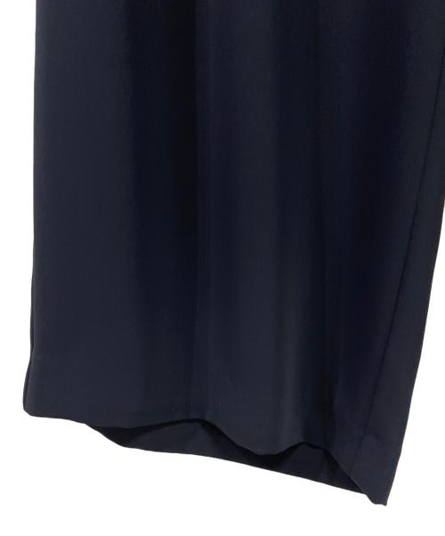 SOEJU（ソージュ）SOEJU (ソージュ) サイドタックワイドパンツ ネイビー サイズ:Lの古着・服飾アイテム