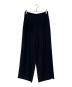 SOEJU（ソージュ）の古着「サイドタックワイドパンツ」｜ネイビー
