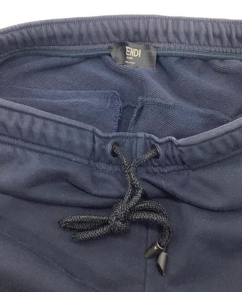 FENDI（フェンディ）FENDI (フェンディ) スウェットパンツ ネイビー サイズ:48の古着・服飾アイテム