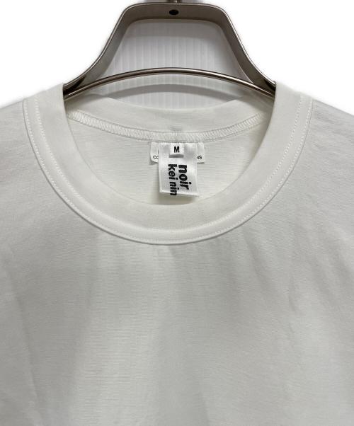 COMME des GARCONS（コムデギャルソン）COMME des GARCONS (コムデギャルソン) noir kei ninomiya (ノワール ケイ ニノミヤ) チュールスリーブカットソー ホワイト サイズ:Mの古着・服飾アイテム