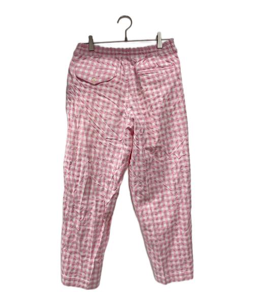 COMME des GARCONS（コムデギャルソン）COMME des GARCONS (コムデギャルソン) ギンガムチェックパンツ ピンク サイズ:XSの古着・服飾アイテム