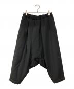 COMME des GARCONSコムデギャルソン）の古着「サルエルパンツ」｜ブラック