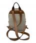 MICHAEL KORS (マイケル・コース) ABBEY BACKPACK／リュック ホワイト×ブラウン：8000円
