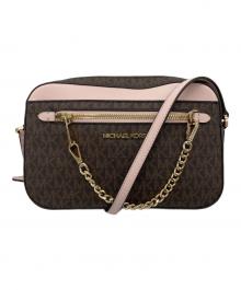 MICHAEL KORS（マイケルコース）の古着「ショルダーバッグ」｜ブラウン×ピンク