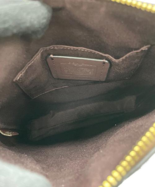 COACH（コーチ）COACH (コーチ) ミニ ローアン ファイル バッグ・シグネチャー キャンバス ブラウンの古着・服飾アイテム