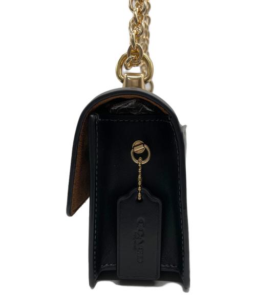 COACH（コーチ）COACH (コーチ) チェーンショルダーバッグ ブラックの古着・服飾アイテム