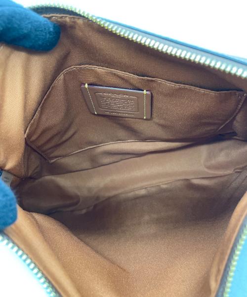 COACH（コーチ）COACH (コーチ) シグネチャー エリー ファイル バッグ ブラウンの古着・服飾アイテム