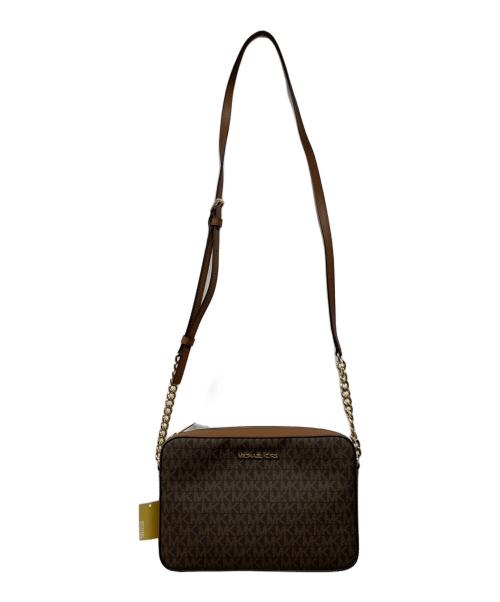 MICHAEL KORS（マイケル・コース）MICHAEL KORS (マイケル・コース) ショルダーバッグ ブラウンの古着・服飾アイテム