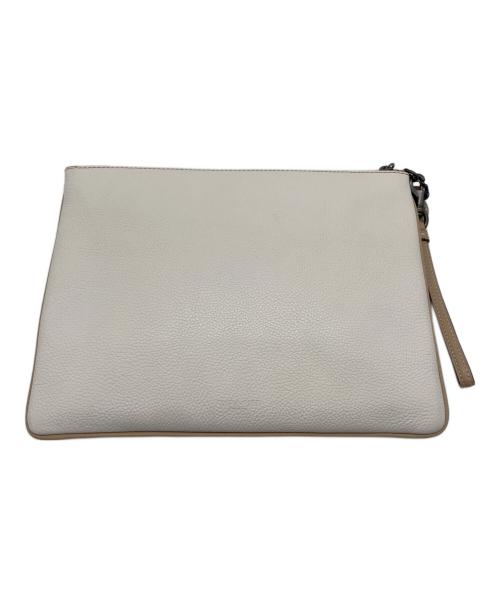 COACH（コーチ）COACH (コーチ) Keith Haring (キースヘリング) クラッチバッグ ピンクの古着・服飾アイテム