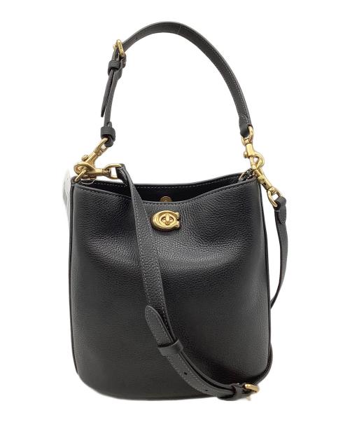 COACH（コーチ）COACH (コーチ) ウィロウ ソフト バケット バッグ ブラックの古着・服飾アイテム