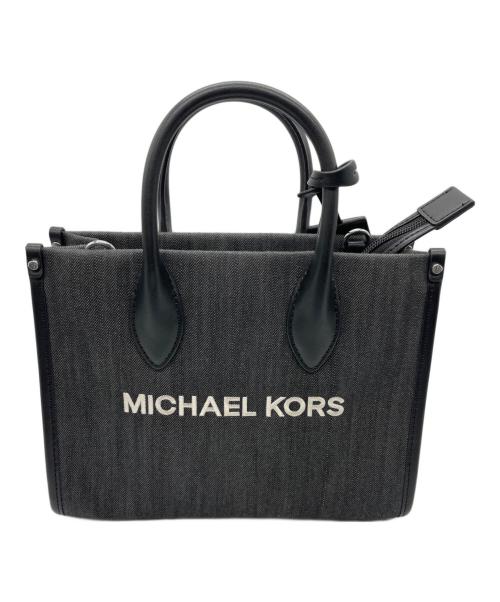 MICHAEL KORS（マイケル・コース）MICHAEL KORS (マイケル・コース) ハンドバッグ ブラックの古着・服飾アイテム