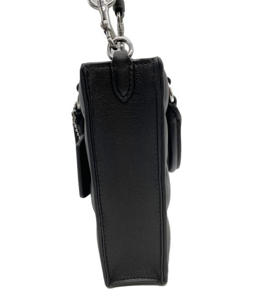 COACH（コーチ）COACH (コーチ) ノース サウス ミニ トート・パフィー ダイヤモンド キルティング ブラックの古着・服飾アイテム