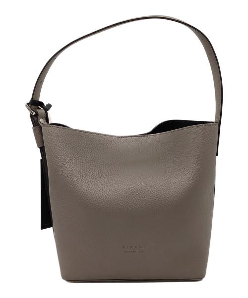 ripani（リパーニ）ripani (リパーニ) スモールサイズレザーショルダーバッグ ベージュ 未使用品の古着・服飾アイテム