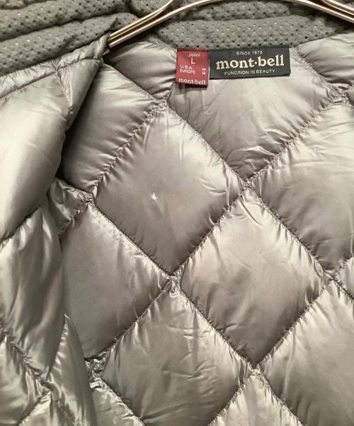 mont-bell（モンベル）mont-bell (モンベル) ライトアルパインダウンジャケット レッド サイズ:Lの古着・服飾アイテム